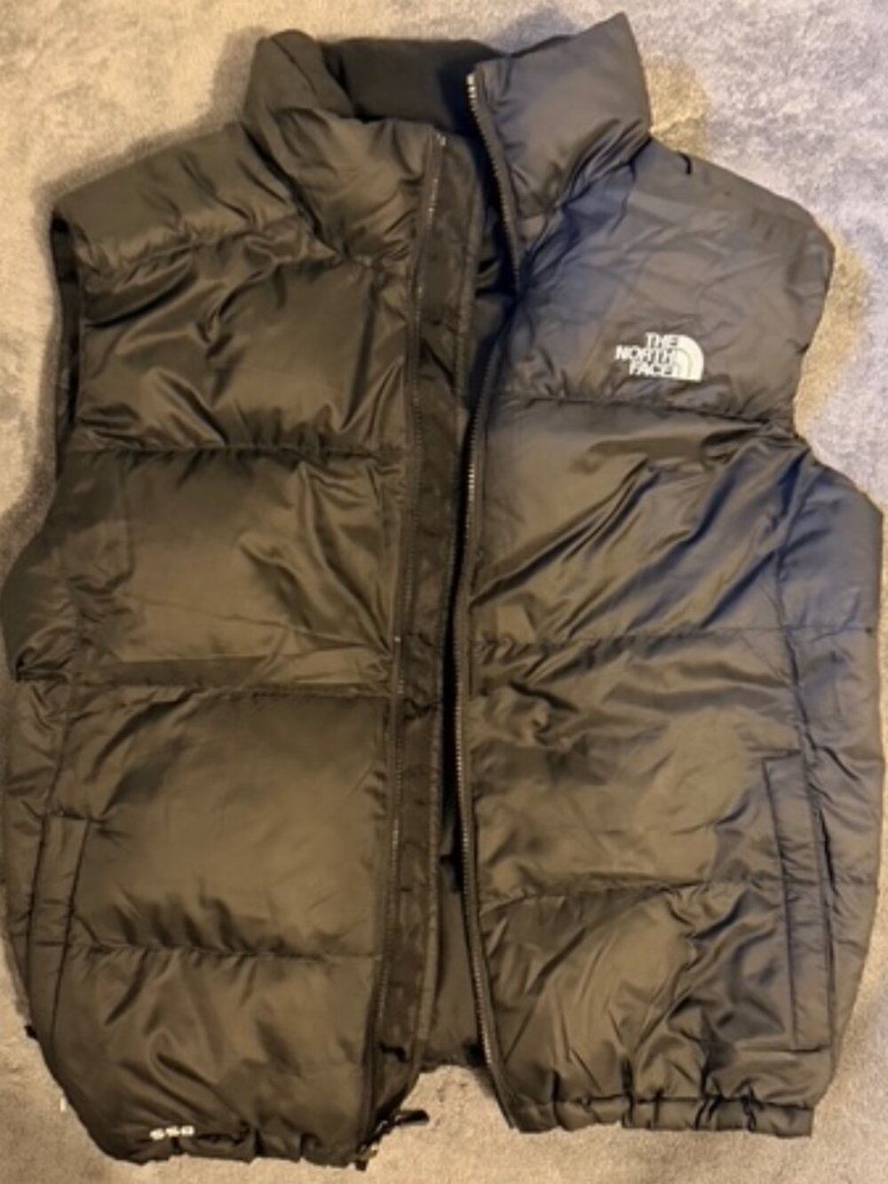 he North Face Nuptse Vest Men's L Black 700 Down Puffer